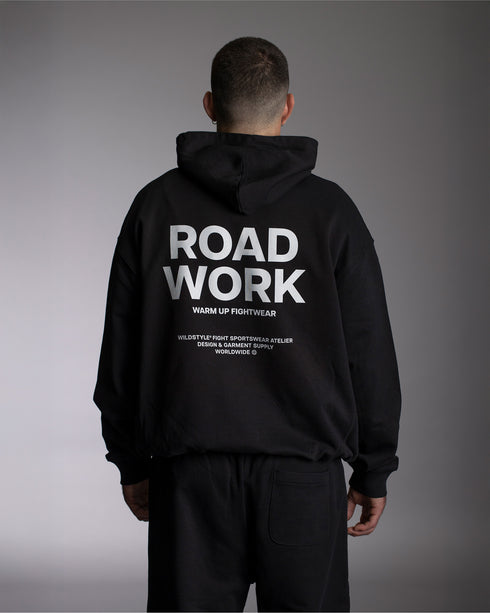 ROAD WORK Heavy Oversized Hoodie