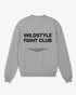 FIGHT CLUB Heavy Oversized Sweatshirt