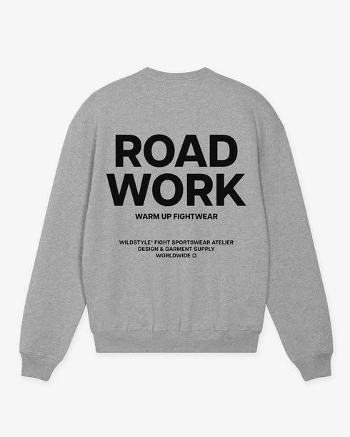 ROAD WORK Heavy Oversized Sweatshirt