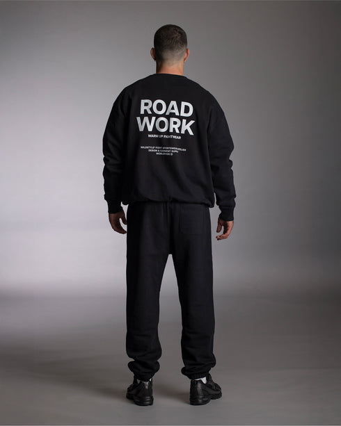 ROAD WORK Heavy Oversized Sweatshirt