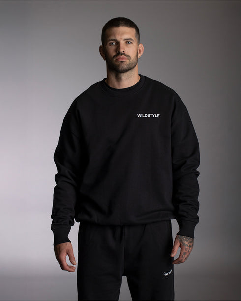 ROAD WORK Heavy Oversized Sweatshirt