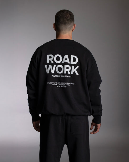 ROAD WORK Heavy Oversized Sweatshirt