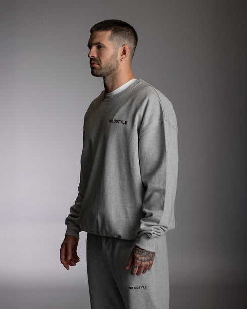 ROAD WORK Heavy Oversized Sweatshirt