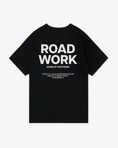 ROAD WORK Heavy Oversized T-Shirt