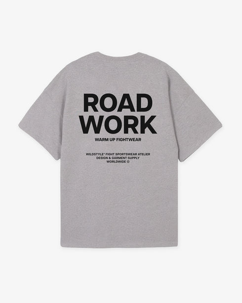 ROAD WORK Heavy Oversized T-Shirt