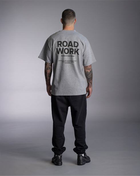 ROAD WORK Heavy Oversized T-Shirt