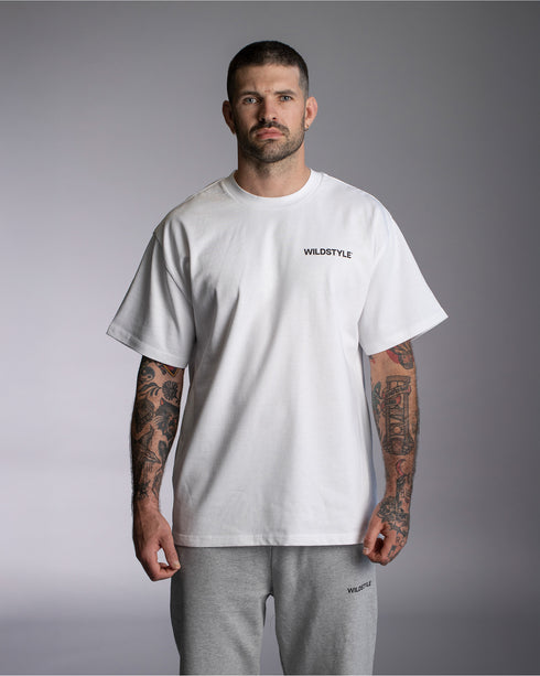 ROAD WORK Heavy Oversized T-Shirt