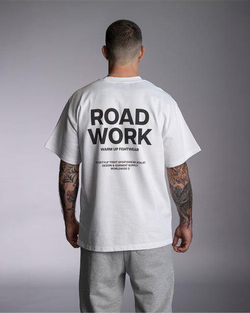ROAD WORK Heavy Oversized T-Shirt