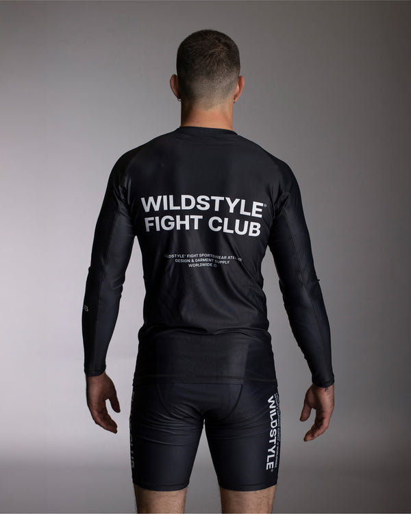 FIGHT CLUB Long Sleeve Rash Guard