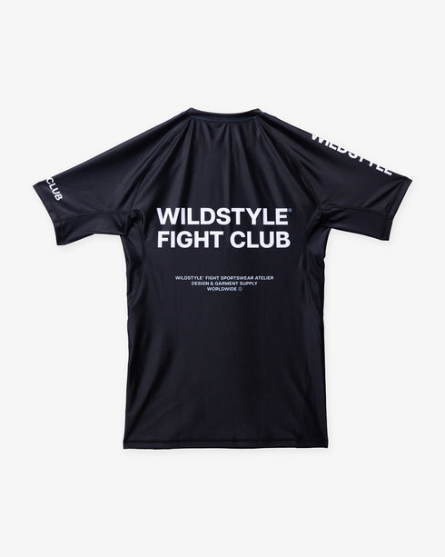 FIGHT CLUB Short Sleeve Rash Guard