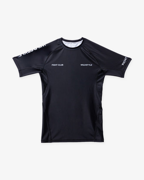 FIGHT CLUB Short Sleeve Rash Guard