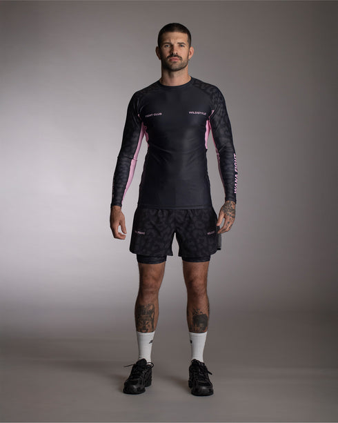 WANA (We All Need Anarchy) FIGHT Long Sleeve Rash Guard