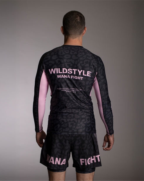 WANA (We All Need Anarchy) FIGHT Long Sleeve Rash Guard