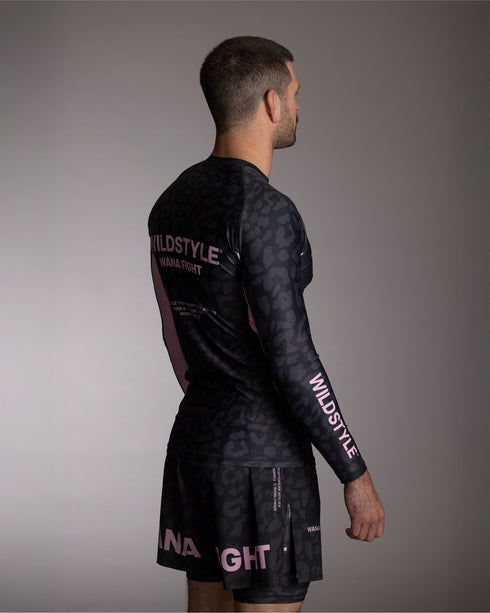 WANA (We All Need Anarchy) FIGHT Long Sleeve Rash Guard