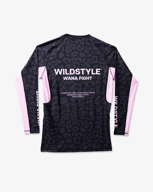 WANA (We All Need Anarchy) FIGHT Long Sleeve Rash Guard