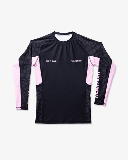 WANA (We All Need Anarchy) FIGHT Long Sleeve Rash Guard