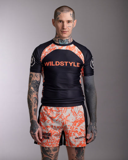 PoP (Paradise of Pain) Short Sleeve Rash Guard