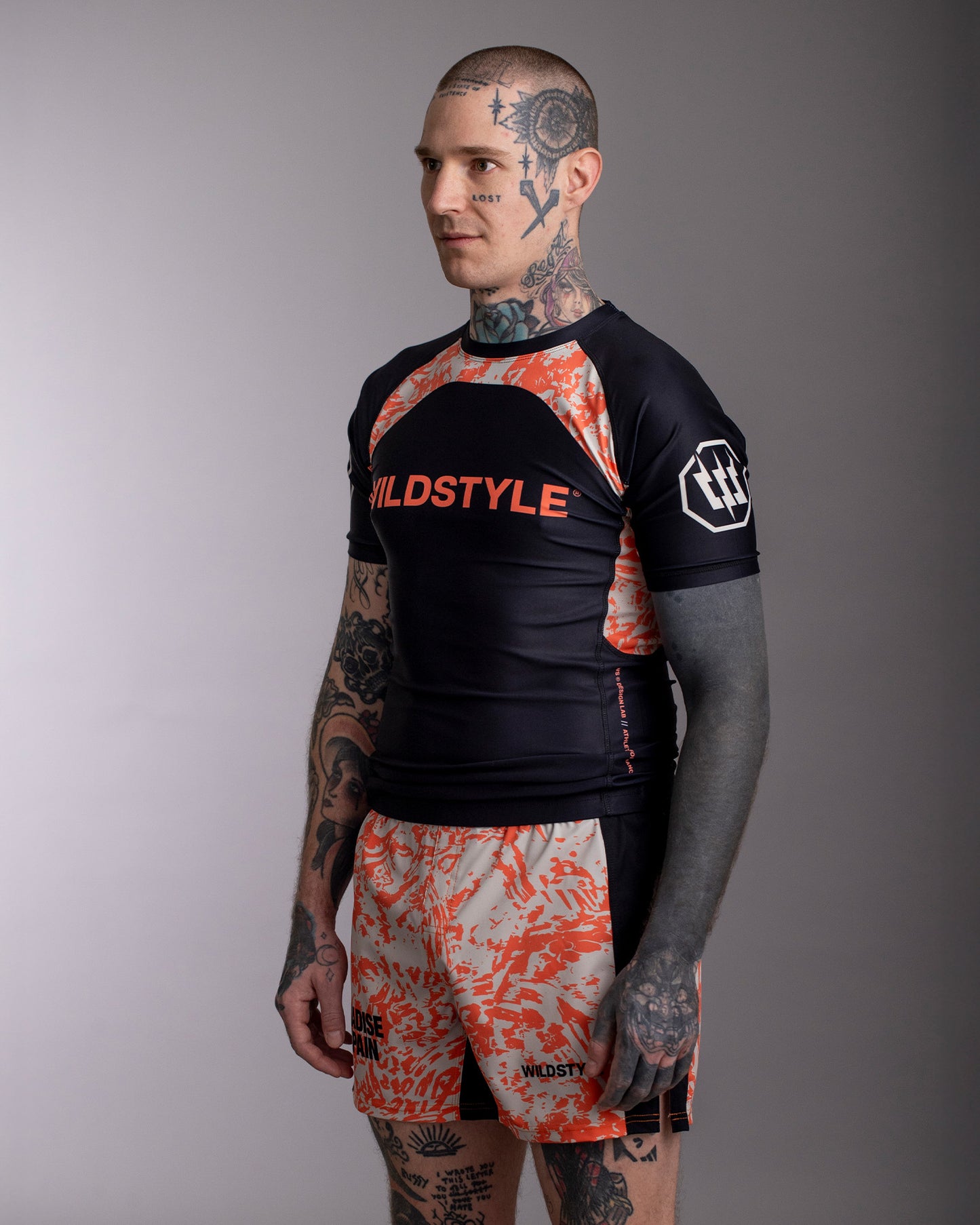 PoP (Paradise of Pain) Short Sleeve Rash Guard