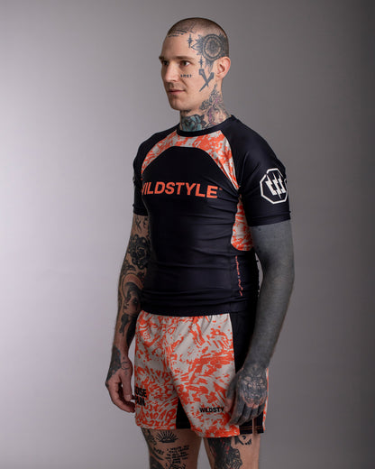 PoP (Paradise of Pain) Short Sleeve Rash Guard