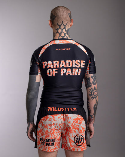 PoP (Paradise of Pain) Short Sleeve Rash Guard