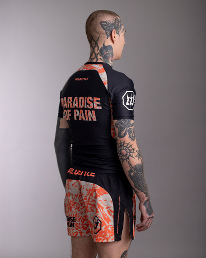 PoP (Paradise of Pain) Short Sleeve Rash Guard
