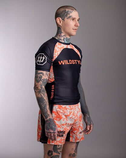 PoP (Paradise of Pain) Short Sleeve Rash Guard